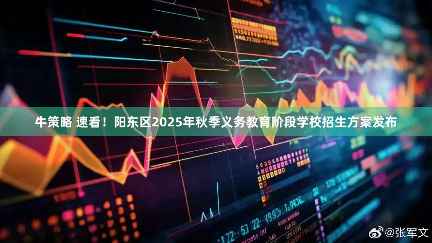 牛策略 速看！阳东区2025年秋季义务教育阶段学校招生方案发布